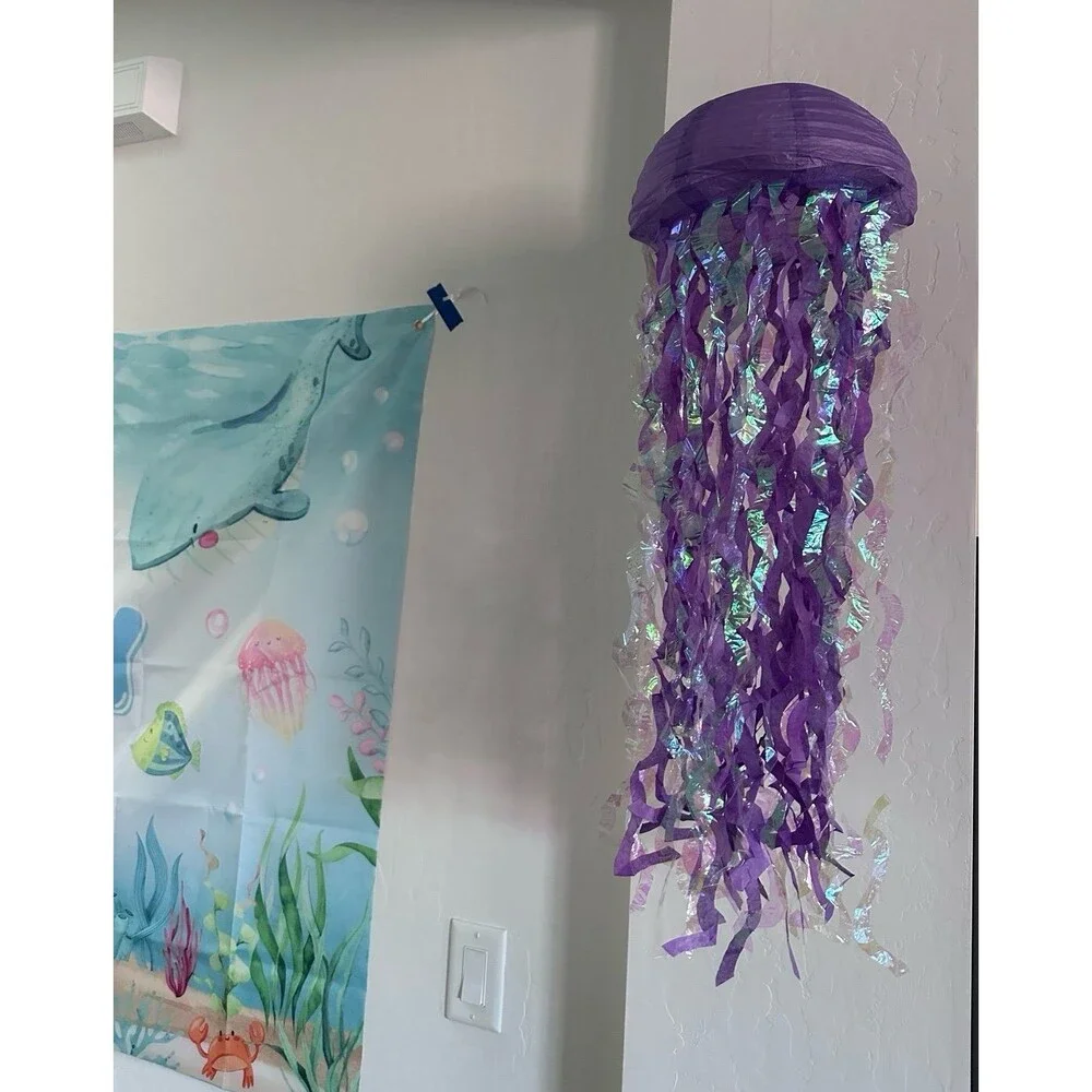 Under the Sea / Ocean Birthday Party Decorations Theme Girl Baby Shower Banner